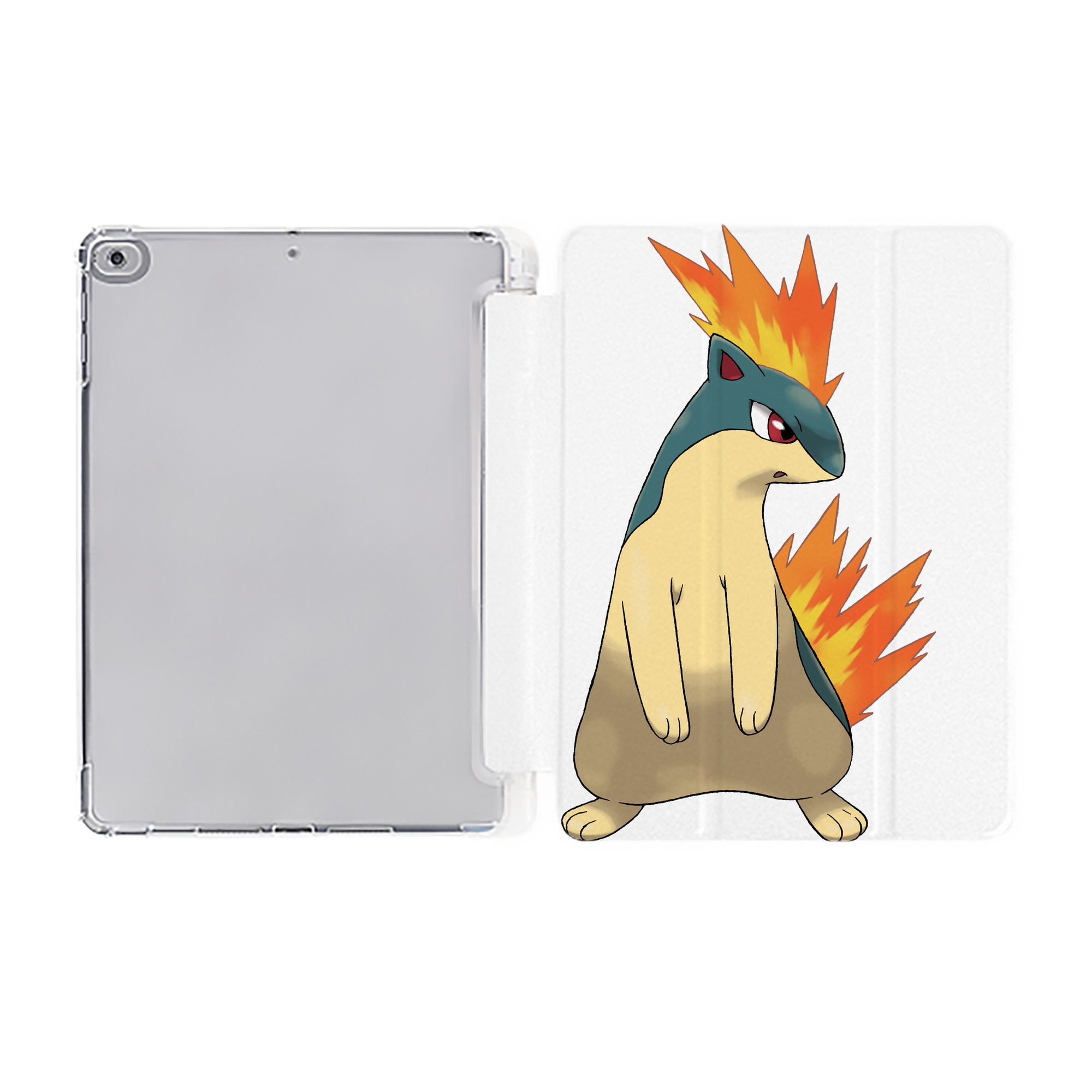 （画像用） ポケットモンスター Pokémon IPad ケース ペン収納付き 三つ折りスタンド PUレザー×シリコン 対応機種9.5/10.5/10.9インチ